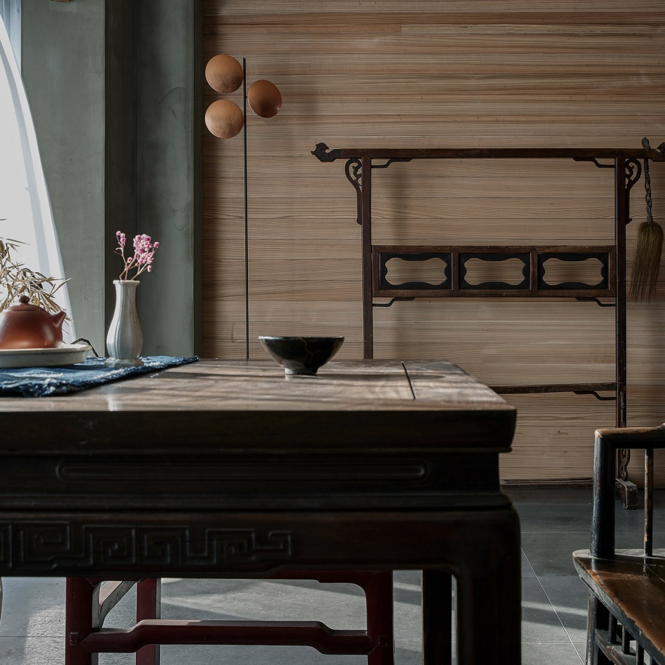 quiet and elegant house created between ancient and modern gray space in fuzhou china by leisure design