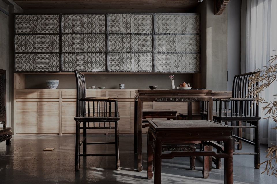 quiet and elegant house created between ancient and modern gray space in fuzhou china by leisure design