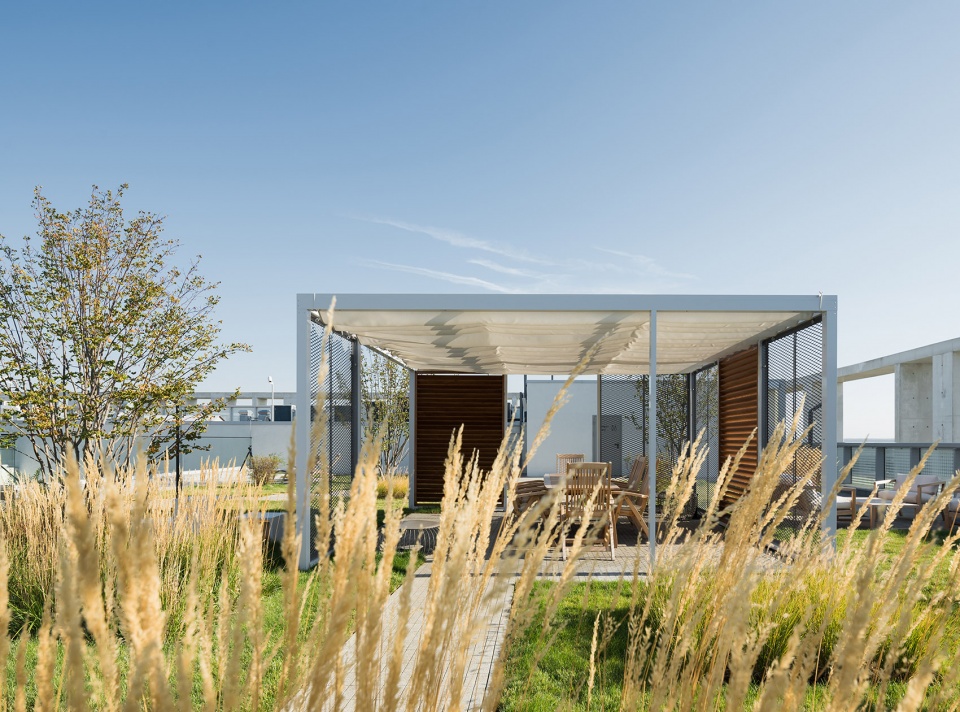 platov airport vip terminal by nefa architects