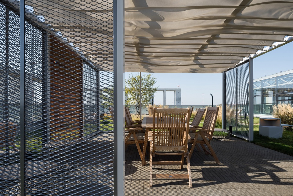 platov airport vip terminal by nefa architects