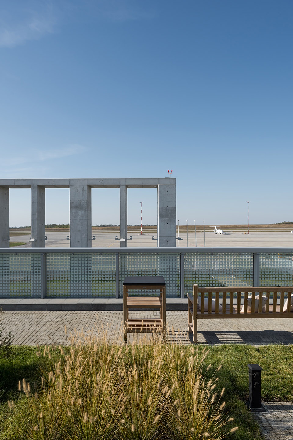 platov airport vip terminal by nefa architects