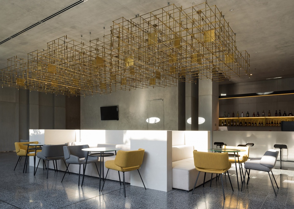 platov airport vip terminal by nefa architects