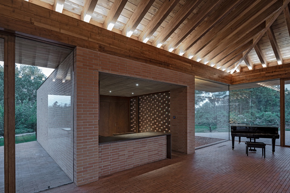courtyard villa in tangshan china by archstudio