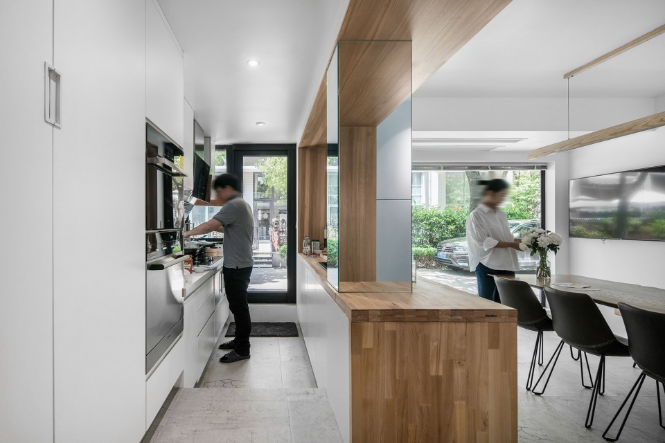 geometrical space for a two kid family china by atelier dy