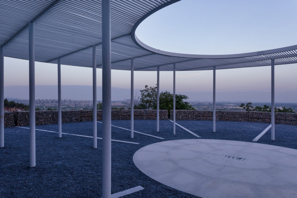 nanjing tangshan quarry park china by zt studio