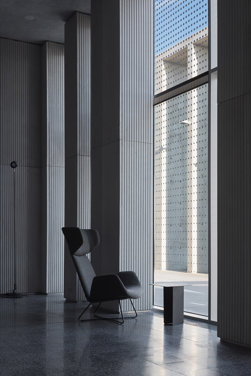 platov airport vip terminal by nefa architects