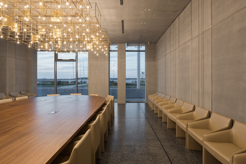 platov airport vip terminal by nefa architects