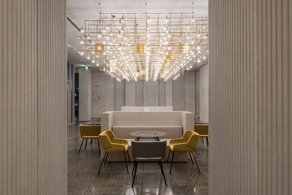 platov airport vip terminal by nefa architects
