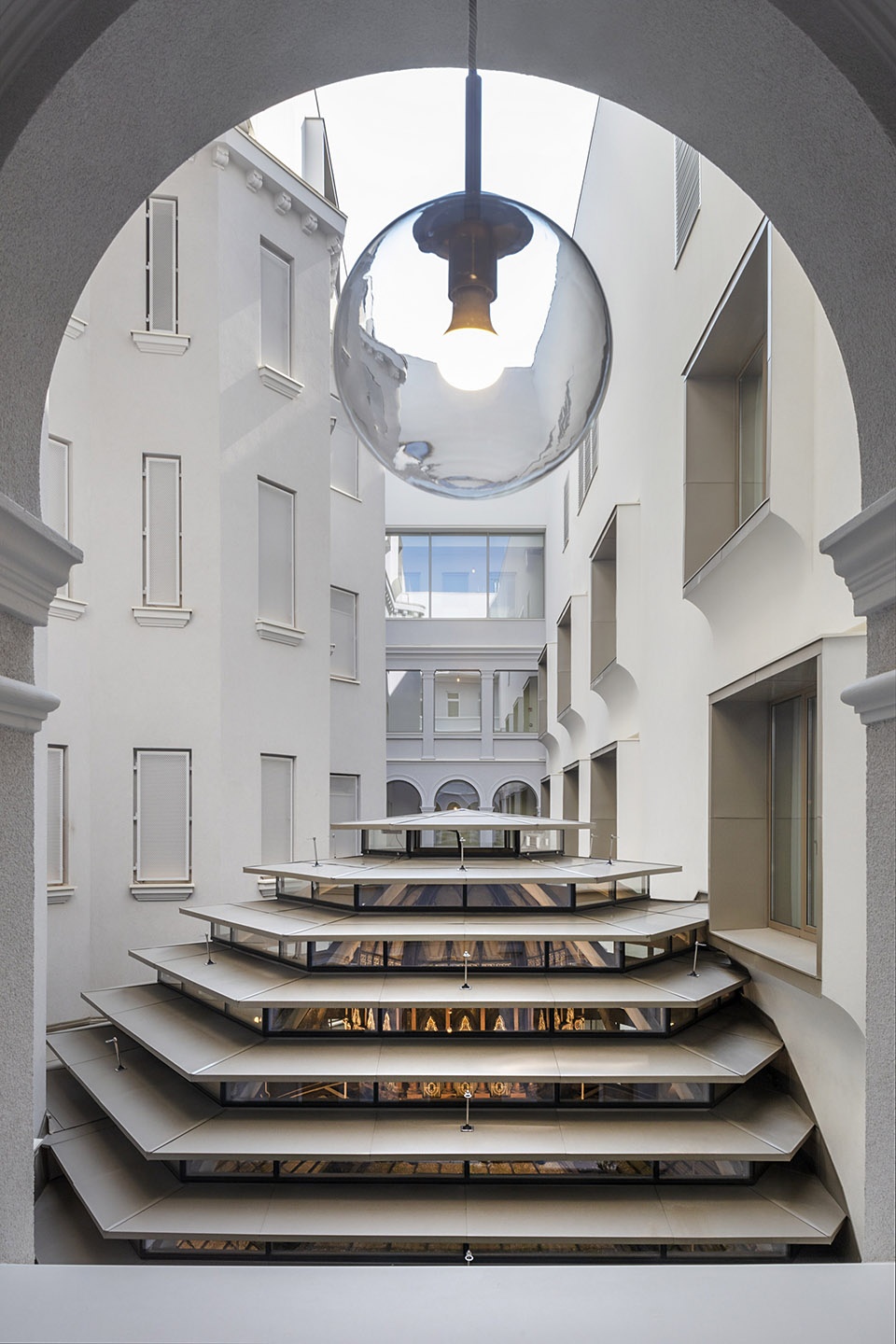 Paris Court Renovation by KROKIARCHIKON