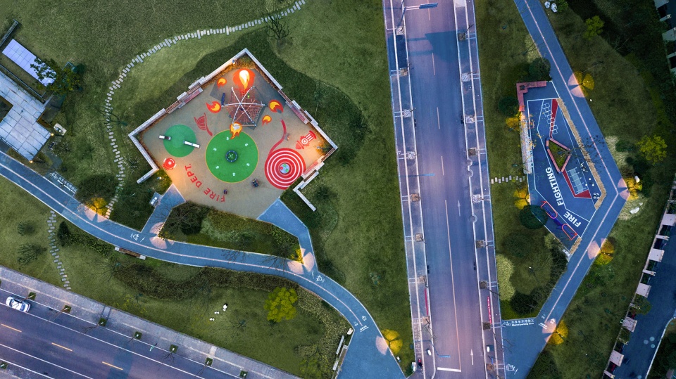 Tianfu Fire Culture Park by BSED Landscape