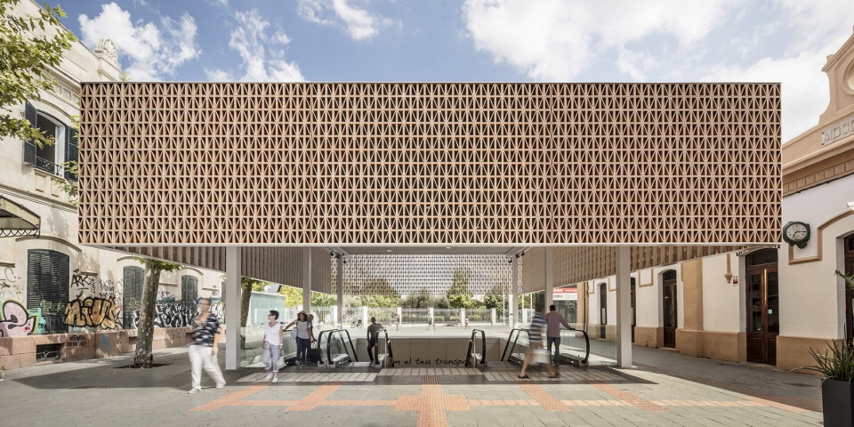 new entrance to the palma intermodal station by arquitecto mallorca joan miquel segui