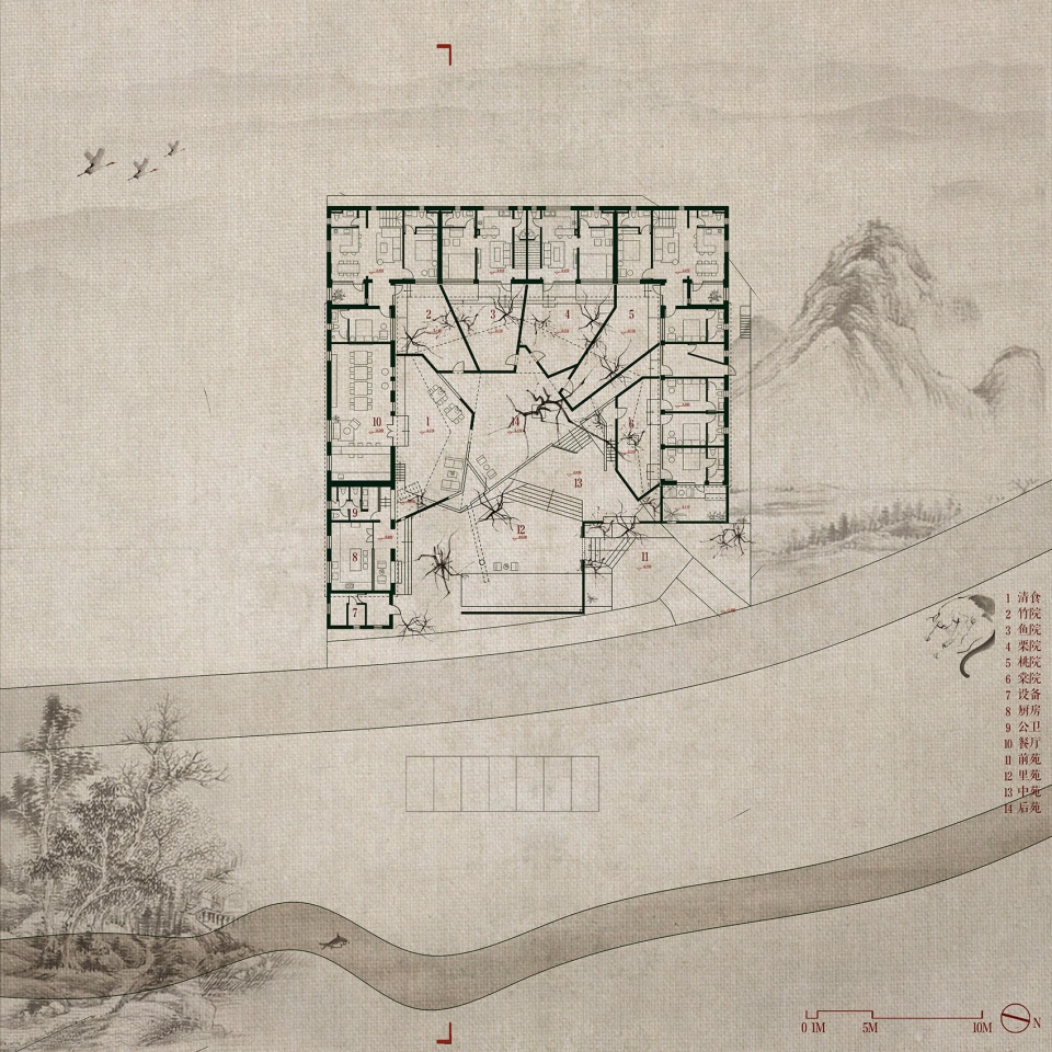 qingshe inn china by dl atelier