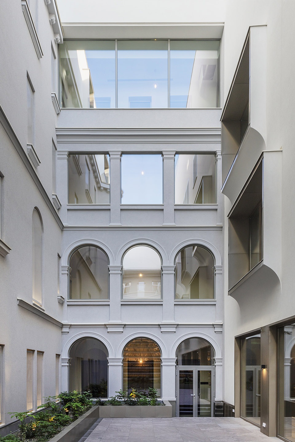 Paris Court Renovation by KROKIARCHIKON