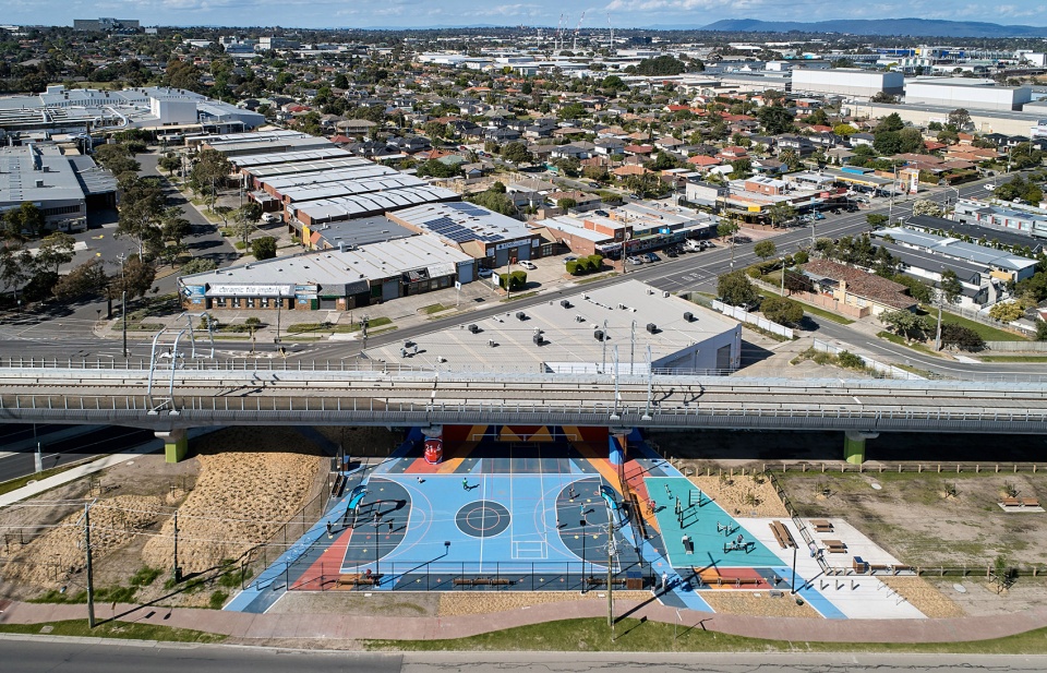 SKYRAIL COMMUNITY NODES by March Studio