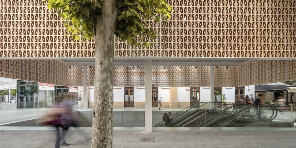 new entrance to the palma intermodal station by arquitecto mallorca joan miquel segui