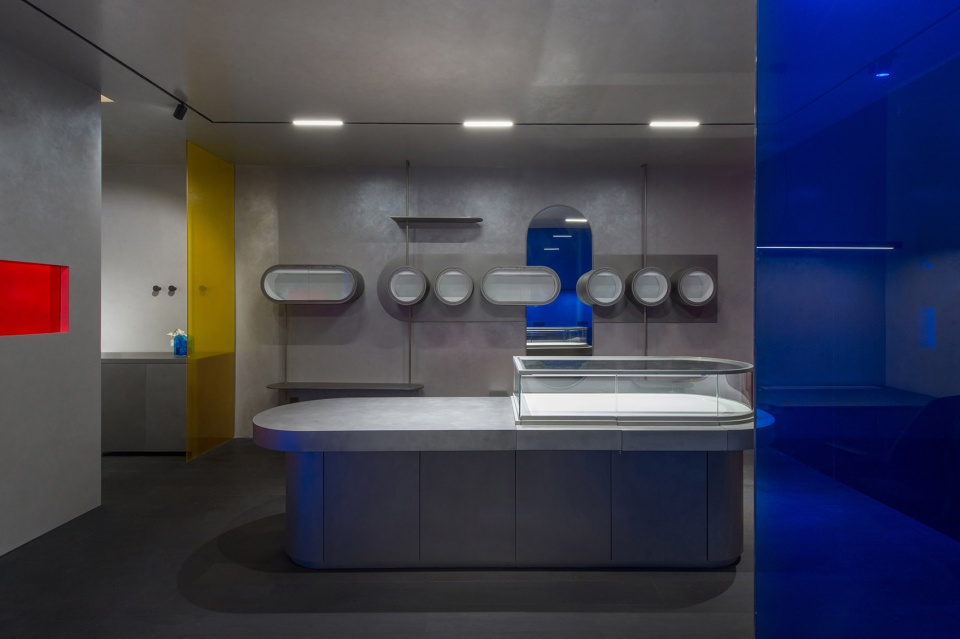 jiuyi jewelry office display space china by ndb design