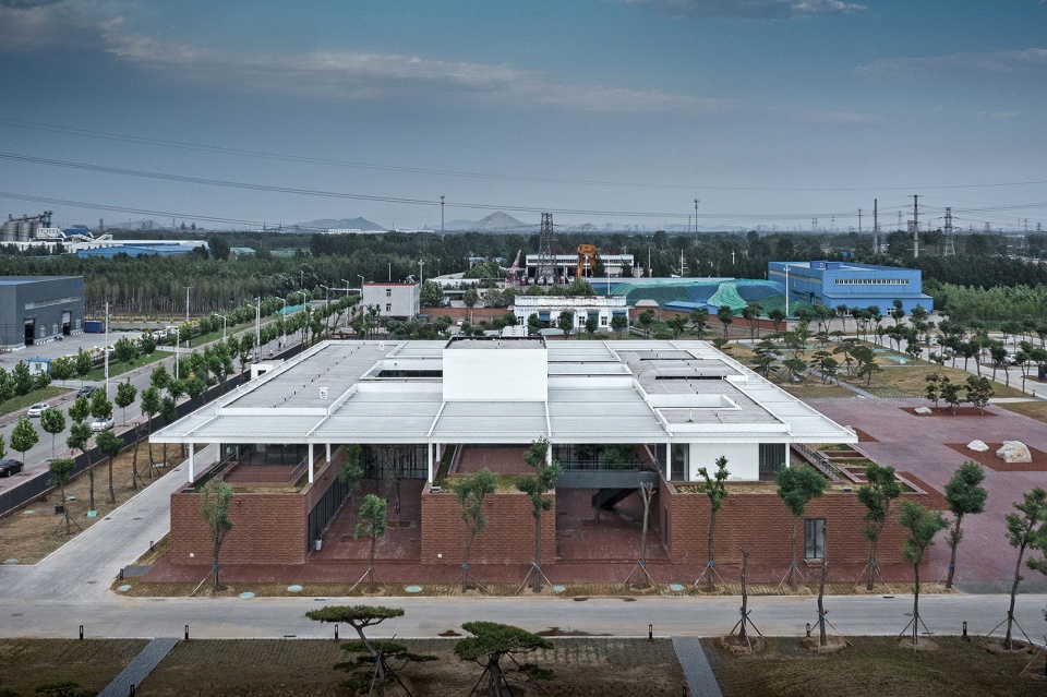 dingshi logistics office building china by archstudio