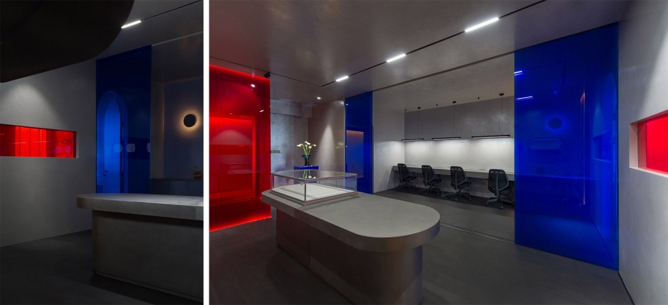 jiuyi jewelry office display space china by ndb design 1