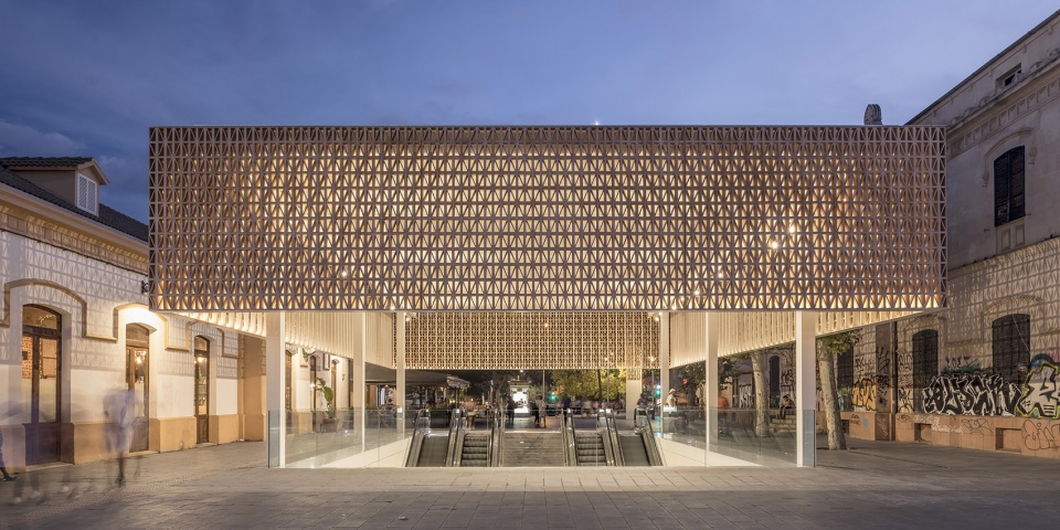 new entrance to the palma intermodal station by arquitecto mallorca joan miquel segui