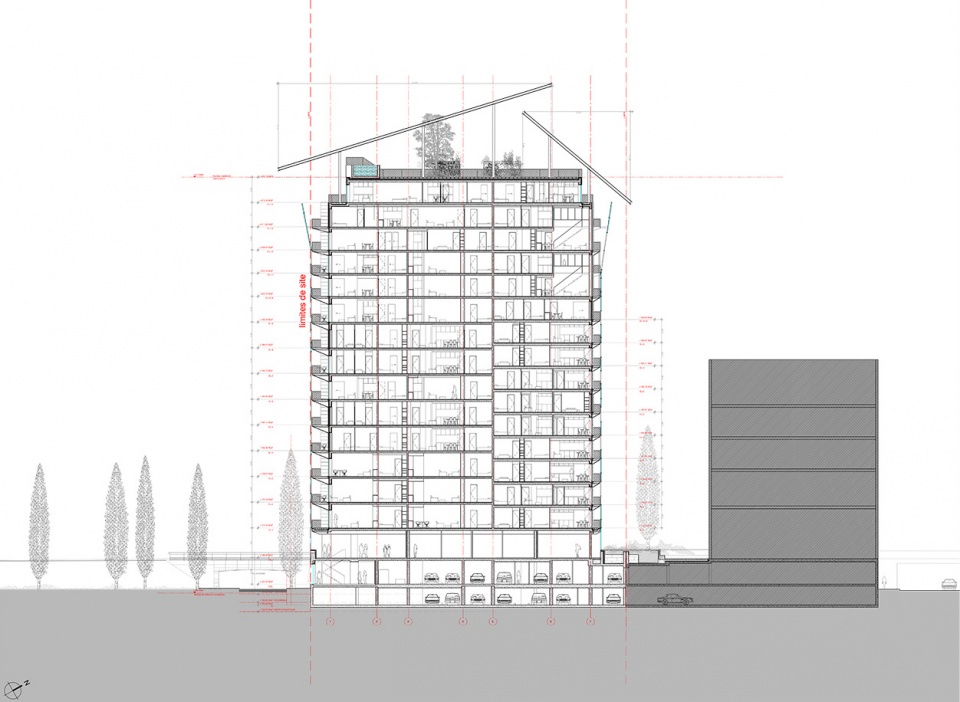 ycone la confluence residential tower by ateliers jean nouvel 1