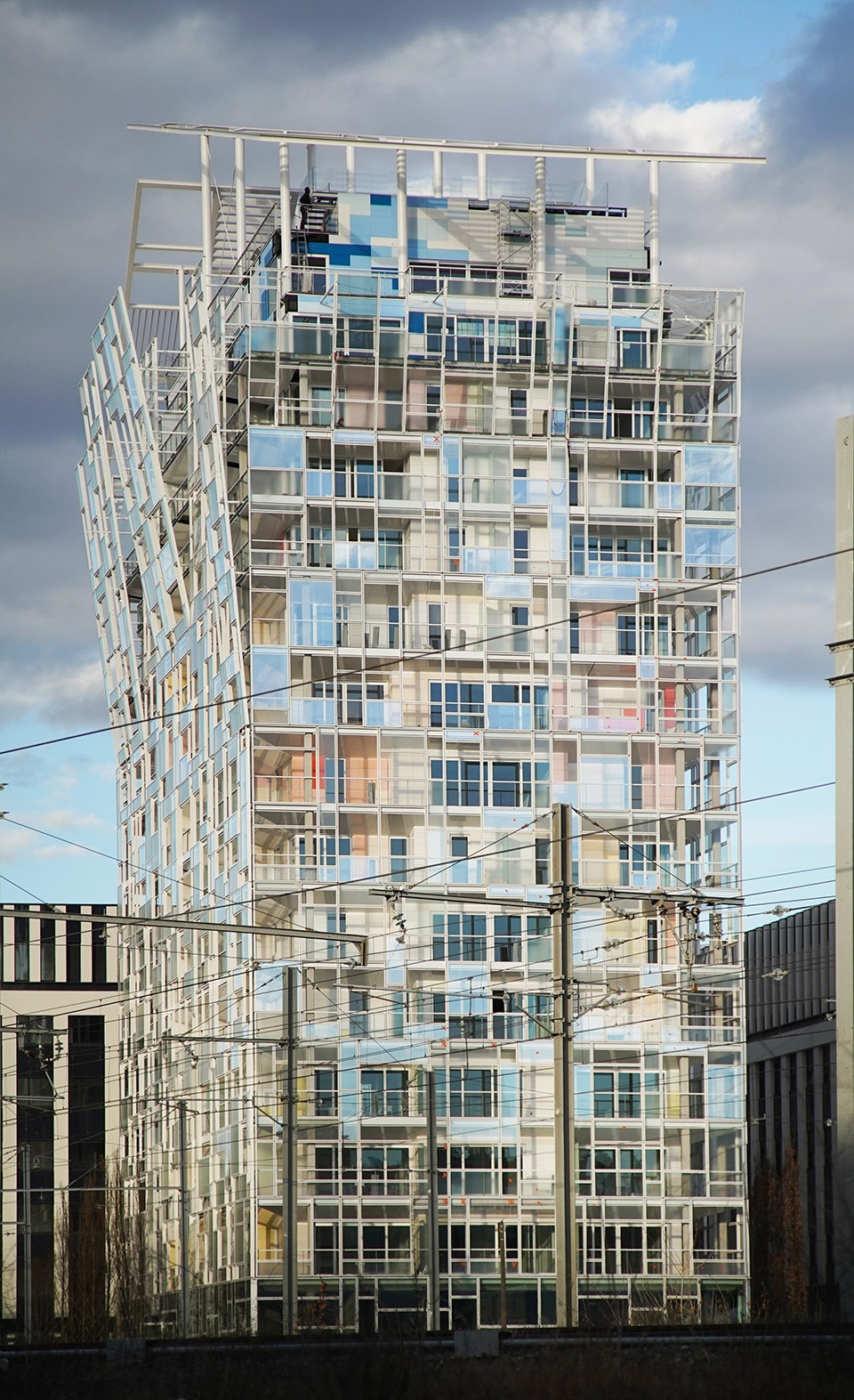 ycone la confluence residential tower by ateliers jean nouvel
