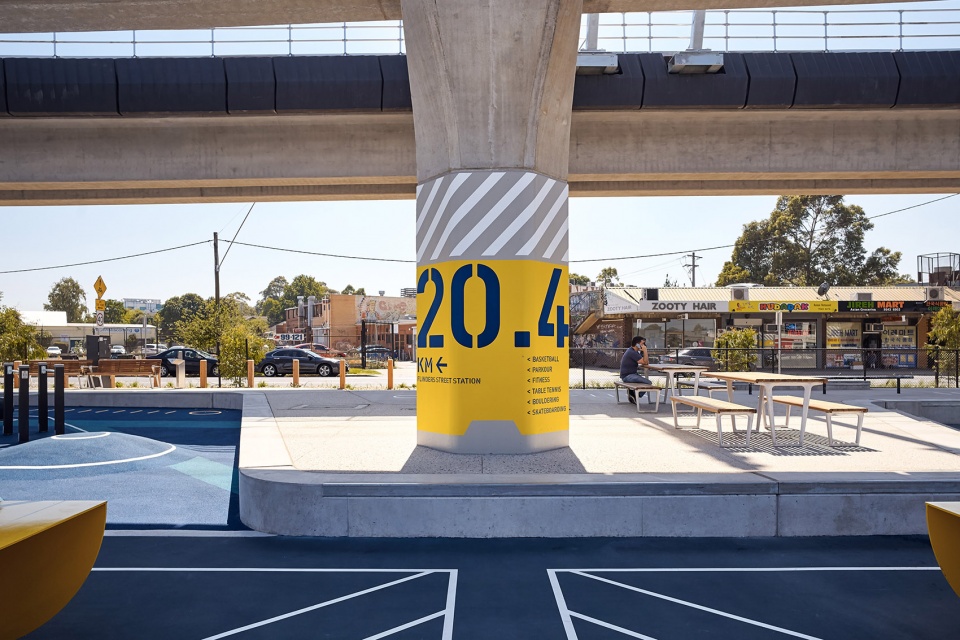 SKYRAIL COMMUNITY NODES by March Studio