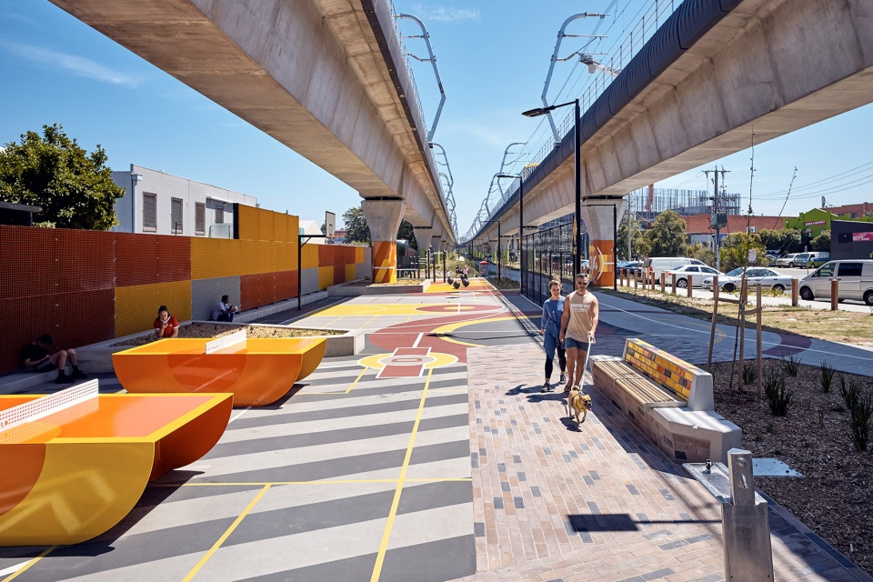 SKYRAIL COMMUNITY NODES by March Studio