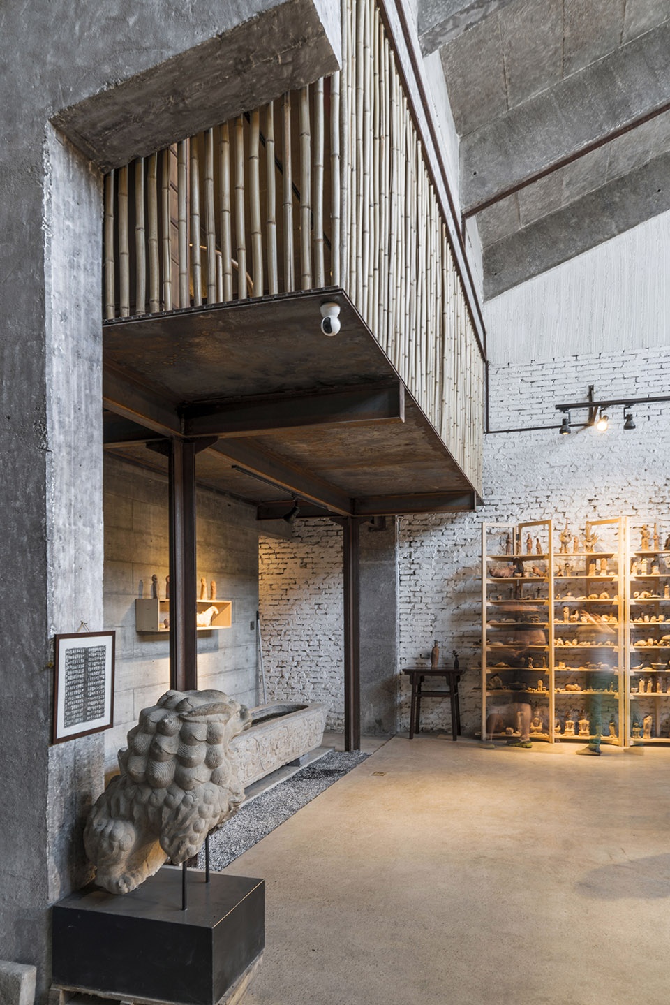 bu zaifang art space china by wall architects of xauat