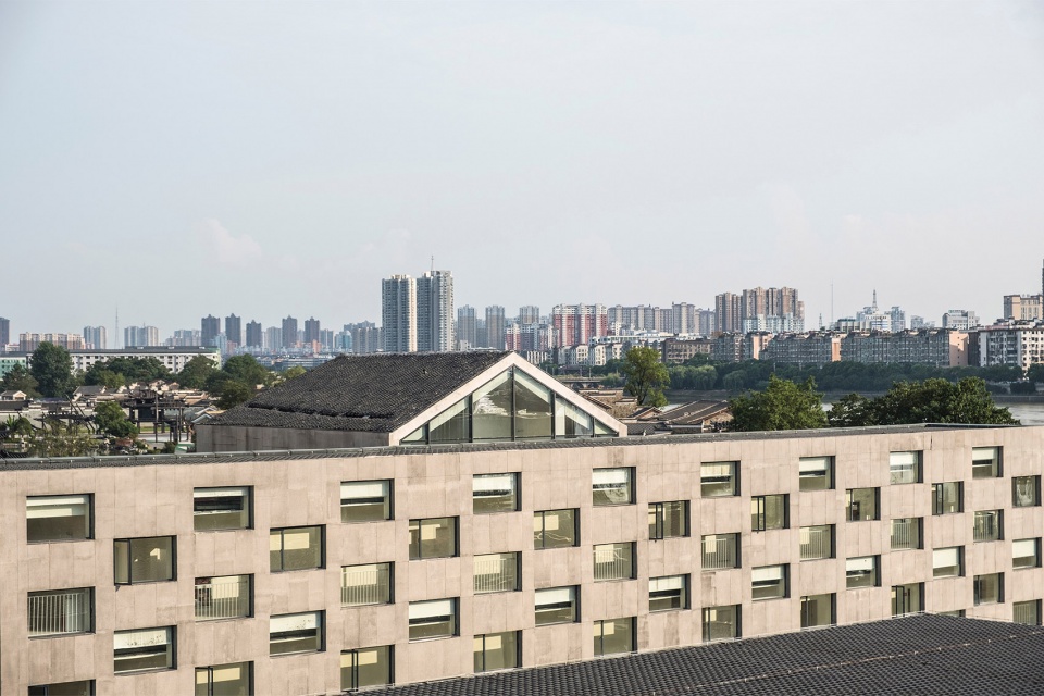 service center of peony performance park china by beyond time architects china architecture design research group no3 architecture depart...