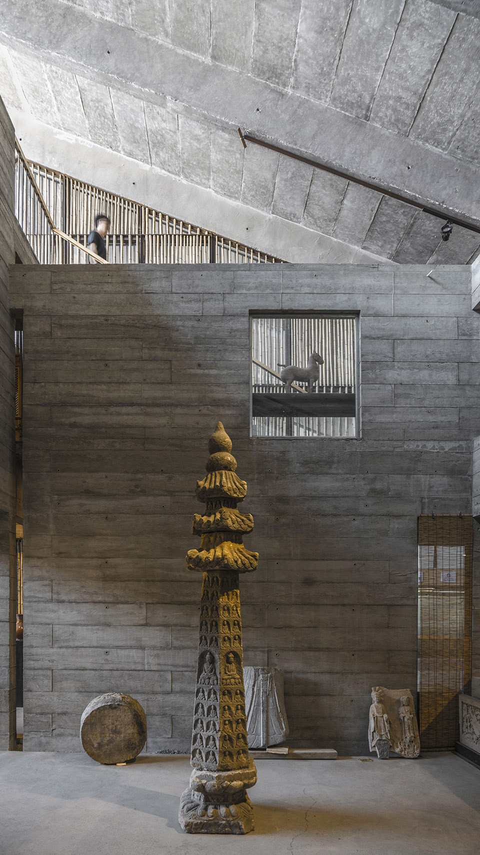 bu zaifang art space china by wall architects of xauat