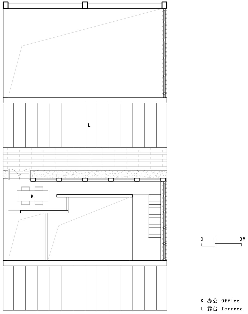 bu zaifang art space china by wall architects of xauat