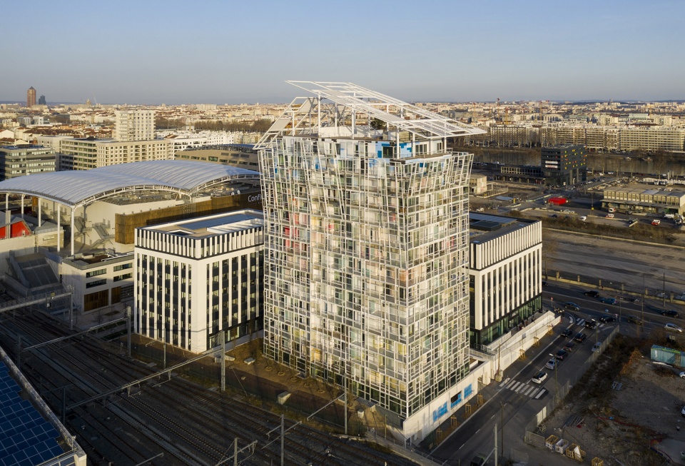 ycone la confluence residential tower by ateliers jean nouvel
