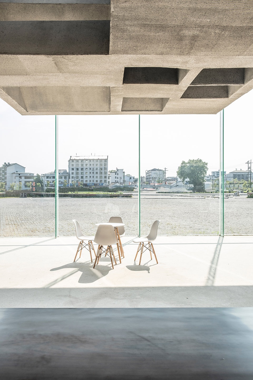 service center of peony performance park china by beyond time architects china architecture design research group no3 architecture depart...