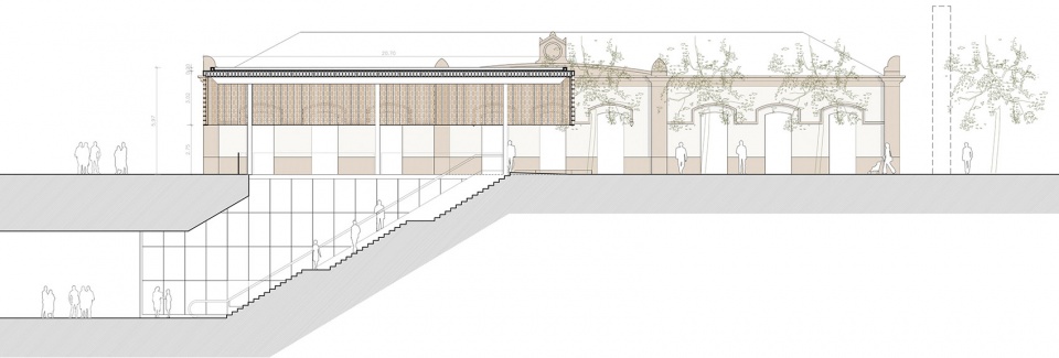 new entrance to the palma intermodal station by arquitecto mallorca joan miquel segui