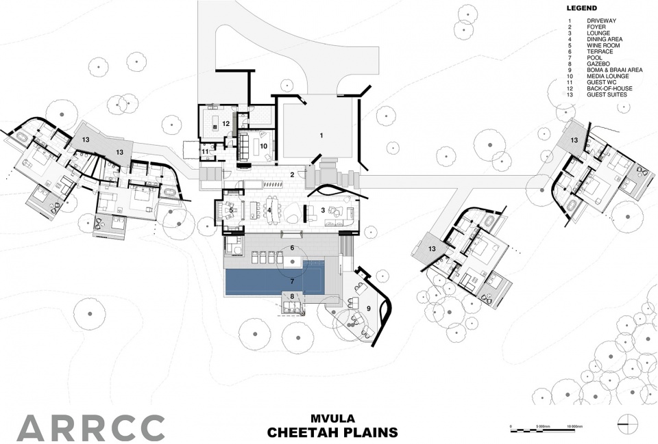 cheetah plains game lodge by arrcc