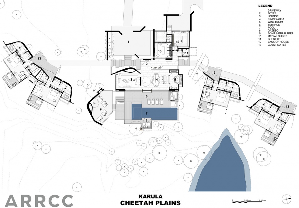 cheetah plains game lodge by arrcc