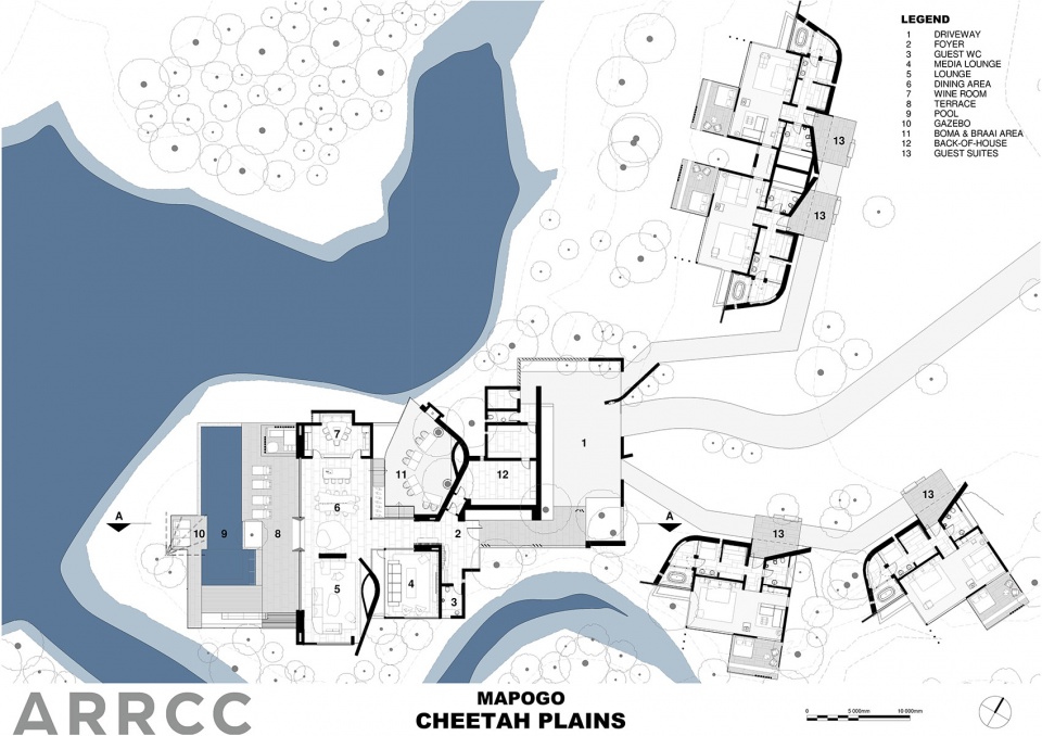 cheetah plains game lodge by arrcc