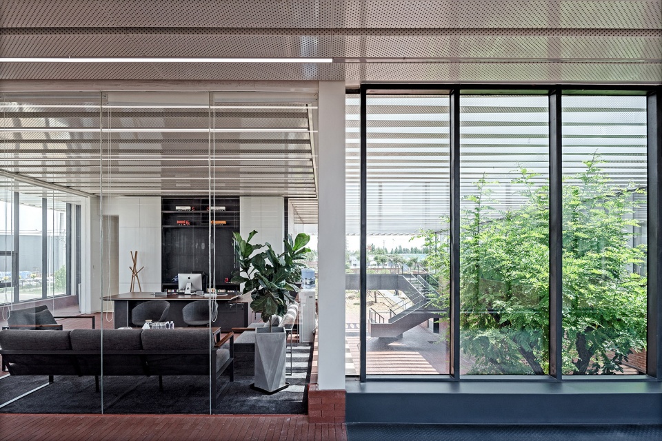 dingshi logistics office building china by archstudio