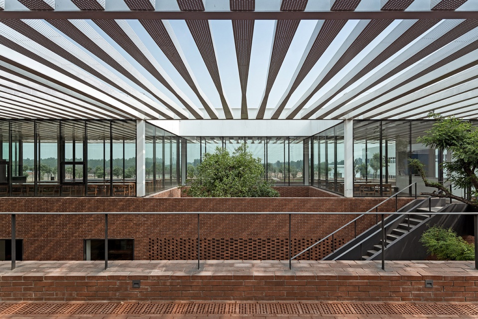 dingshi logistics office building china by archstudio