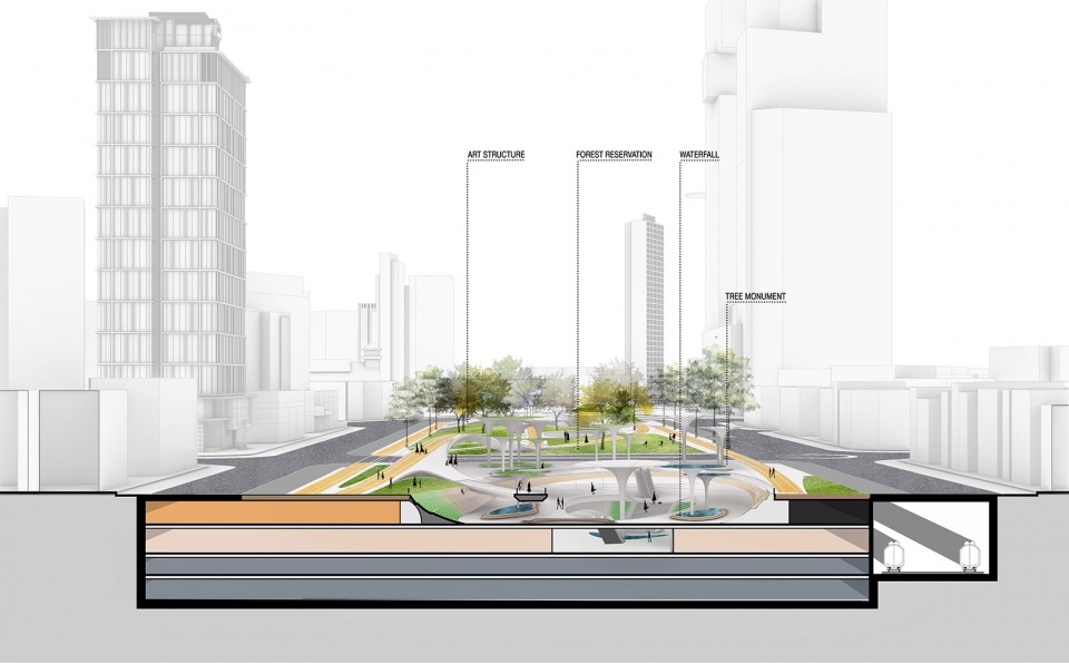 lava aspect studios win central park competition ho chi minh city