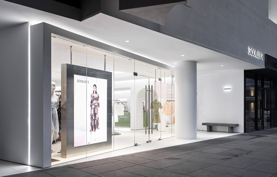 3colour clothing store china by sgd office