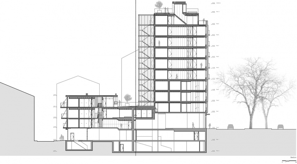 lisbon wood building by plano humano arquitectos 1