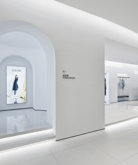 3colour clothing store china by sgd office