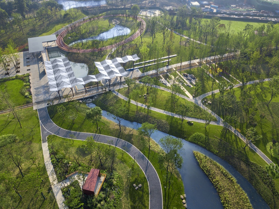 shaheyuan park china by aecom aobo
