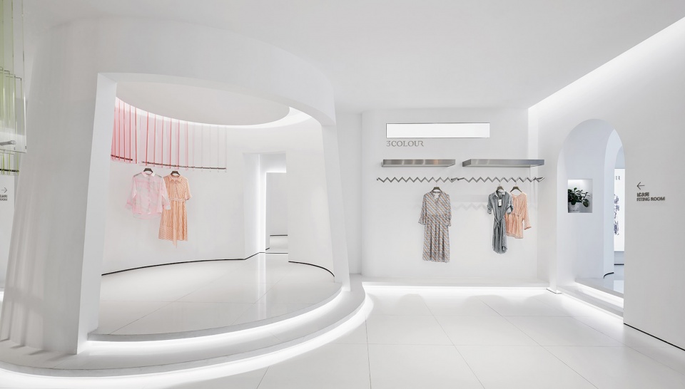 3colour clothing store china by sgd office