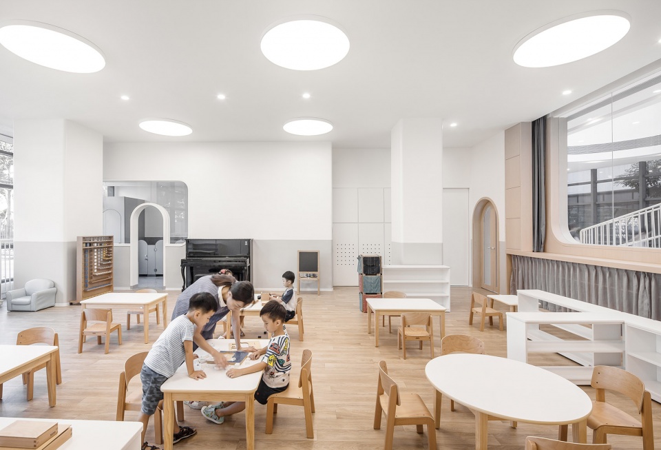 xinmeng montessori kindergarten china by lm design lab