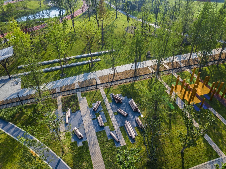 shaheyuan park china by aecom aobo