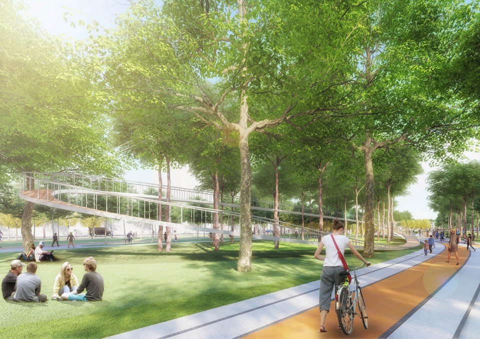 lava aspect studios win central park competition ho chi minh city