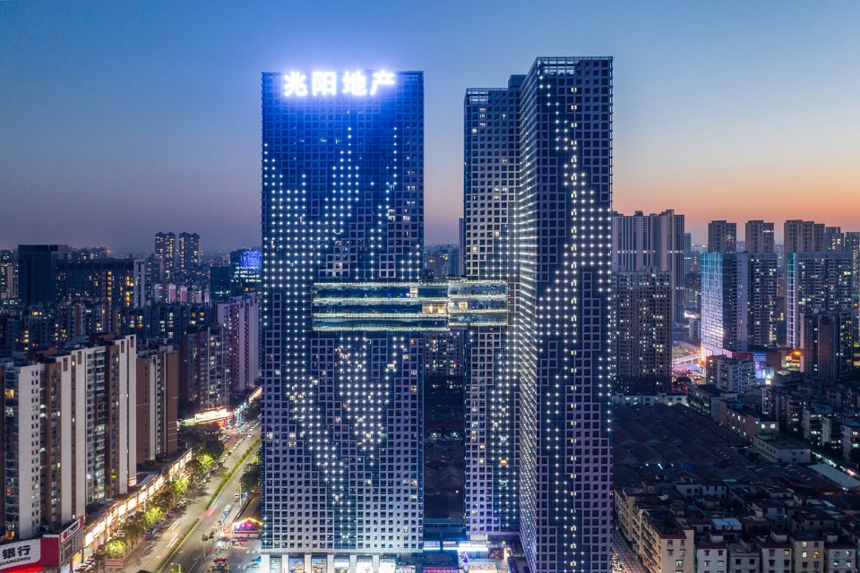 o cubic plaza by infinite architects