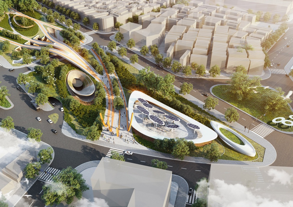 lava aspect studios win central park competition ho chi minh city